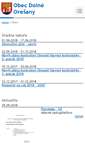 Mobile Screenshot of dolneoresany.sk
